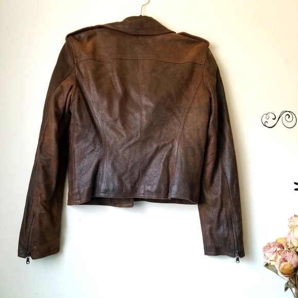 ORFATTI 100% Real leather jacket size 40 - Picture 2 of 11